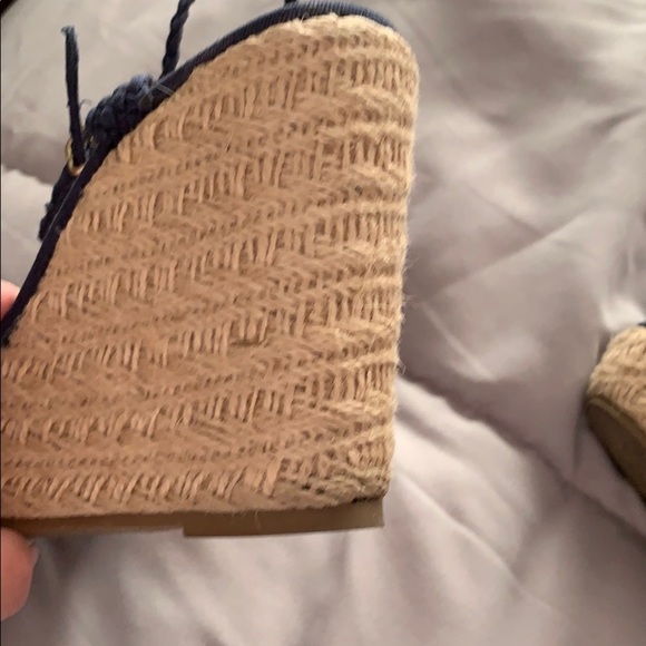 ✅4x Host Pick✅ Steve Madden Open Toe Wedges, Size 7.5 - Picture 7 of 8